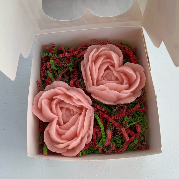 Handmade Goat's Milk Soap Valentine's Day Box - 2/3 Pieces of your choice! - Picture 2 of 13